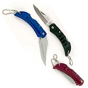 Anglers Choice KVSP Small Folding Pocket Knife - Color Varies