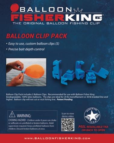 Balloon Fisher King Balloon Clip Pack - Image 2