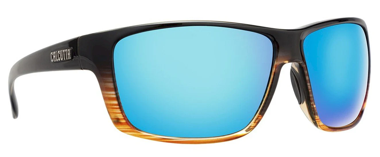 Calcutta G3502-SBLK/BM Thatch Black Frame Blue Mirror