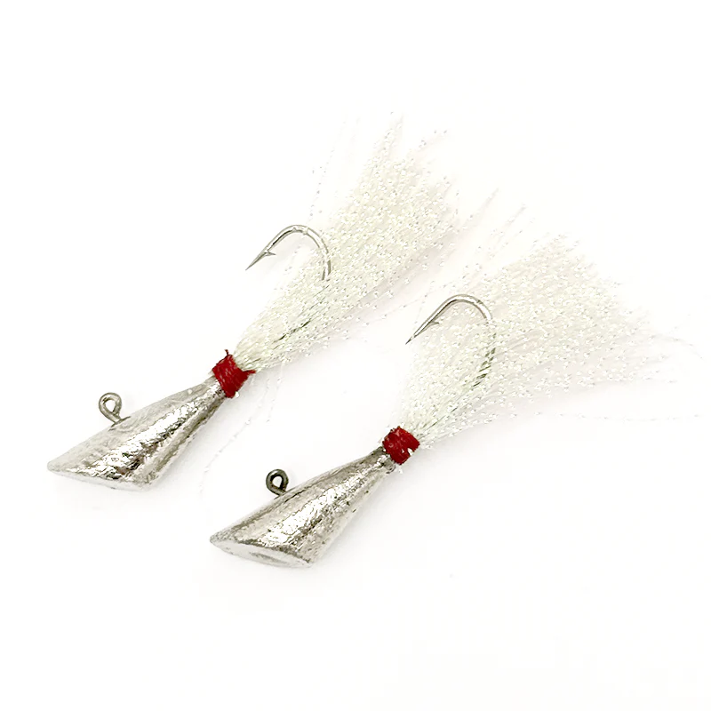 F.J. Neil Chrome Shad Dart with Pearl Flash