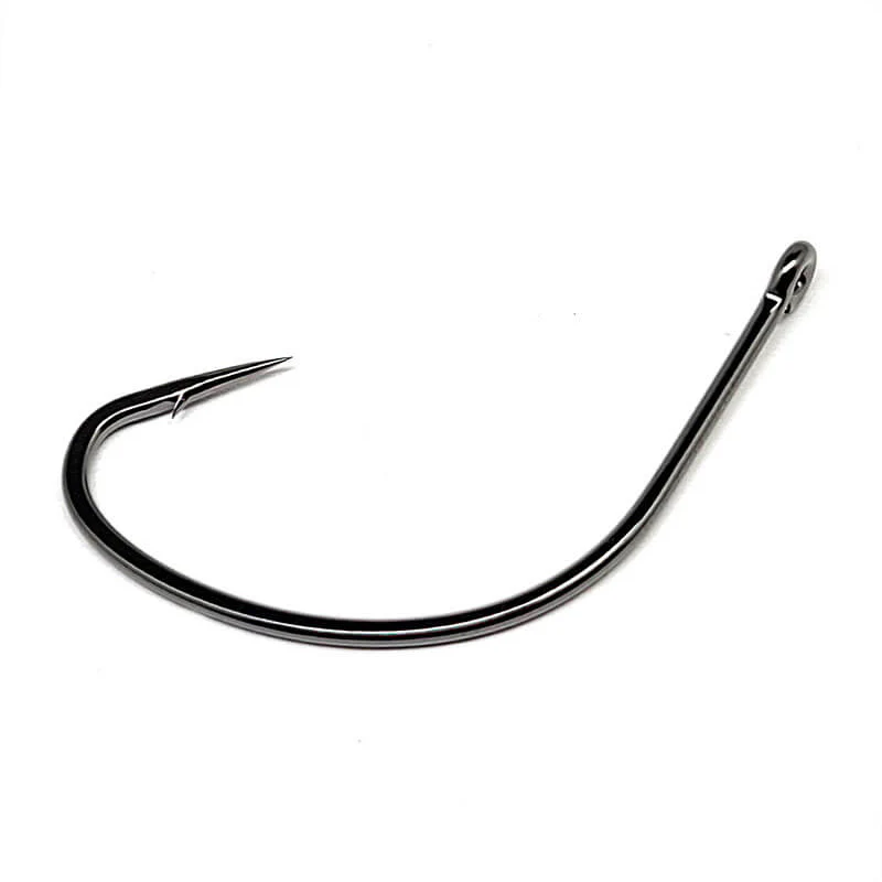 Gamakatsu Shiner Hooks Straight Eye NS Black