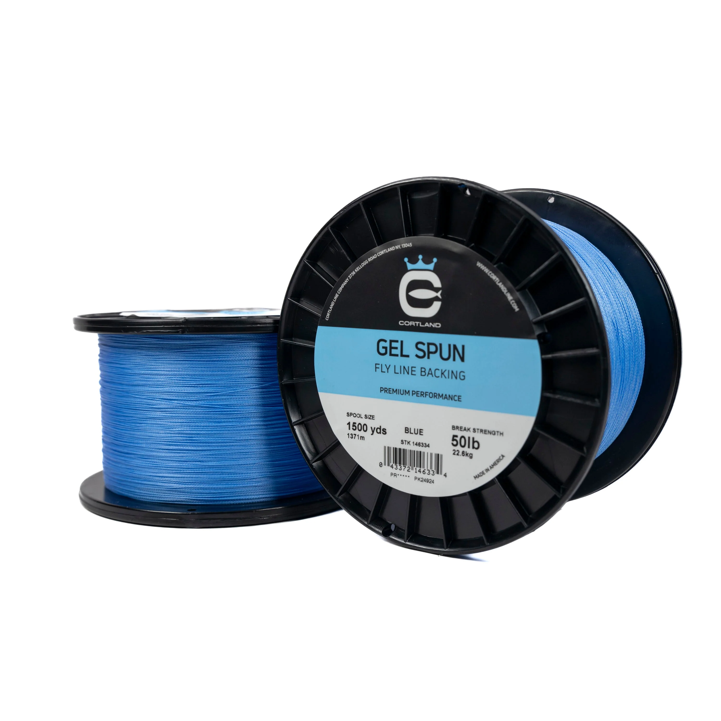 Cortland Gel Spun Fly Line Backing - Blue