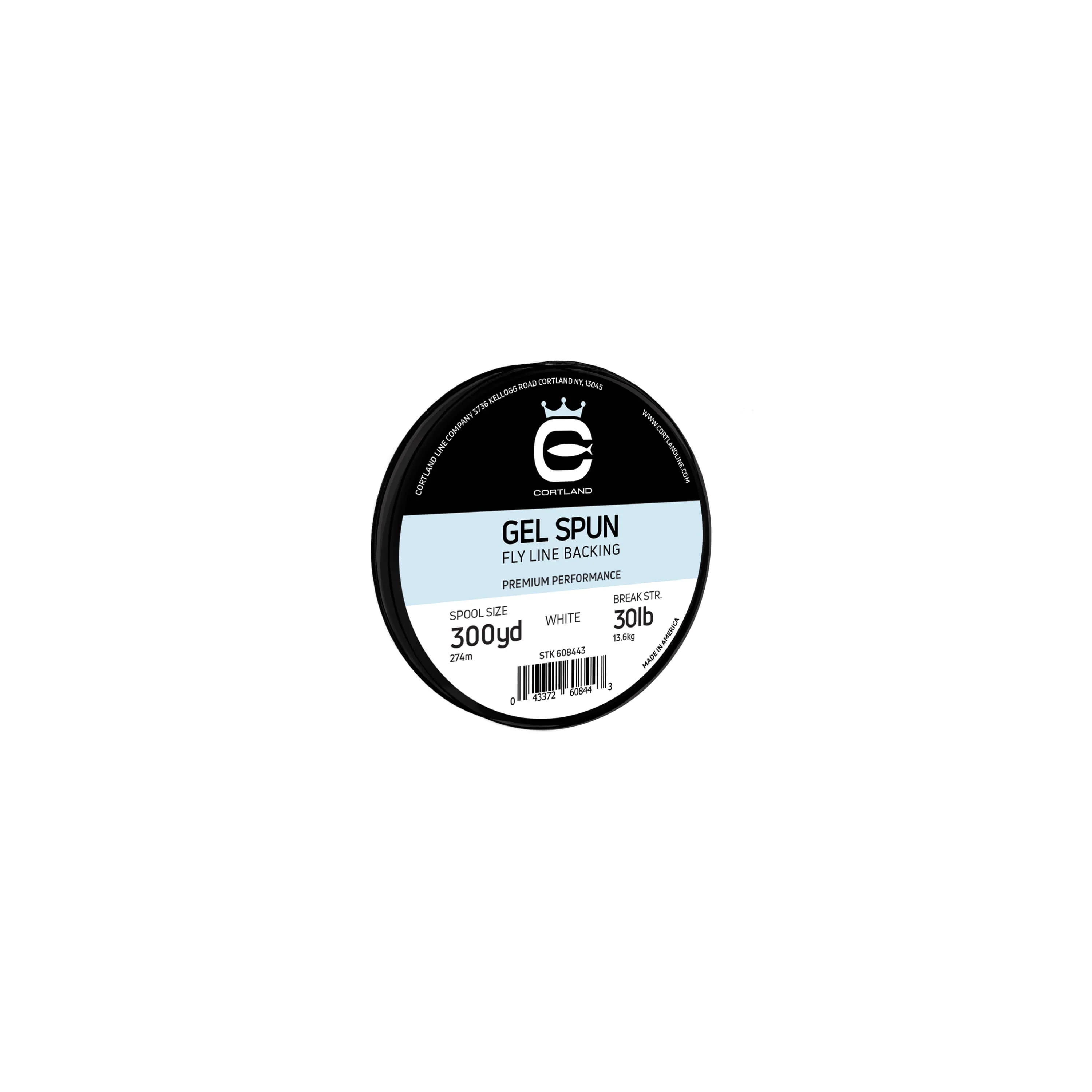 Cortland Gel Spun Fly Line Backing - White - Image 2