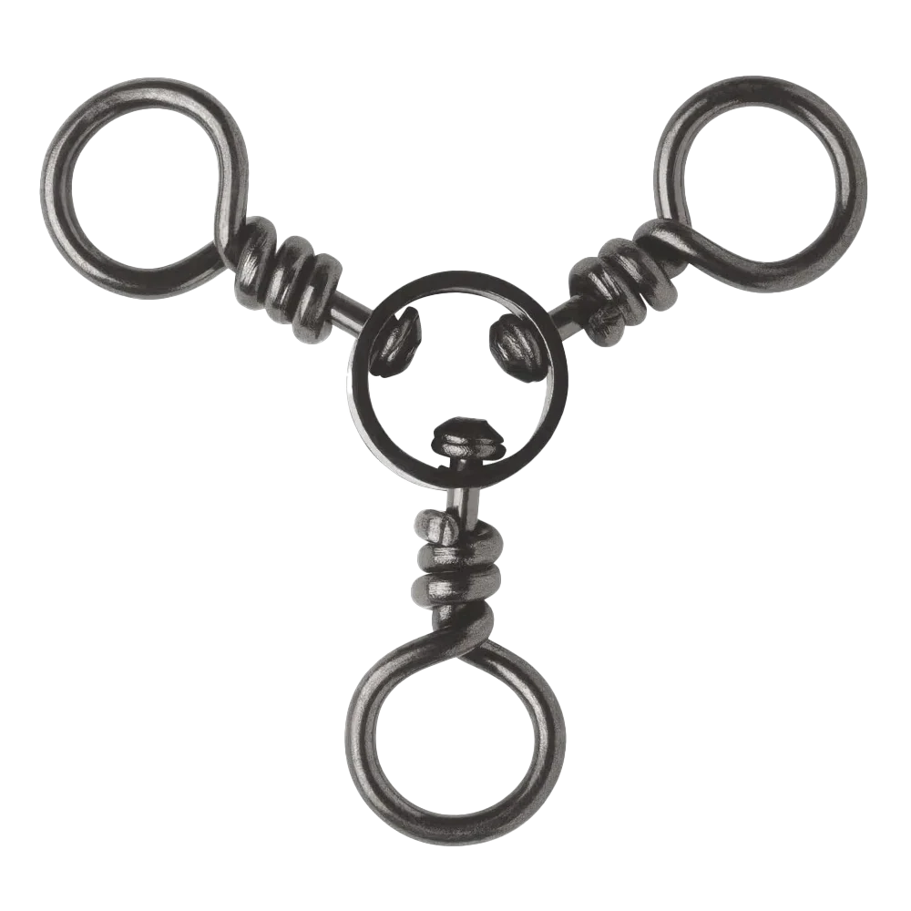Jeros Tackle 3-Way Swivel Black