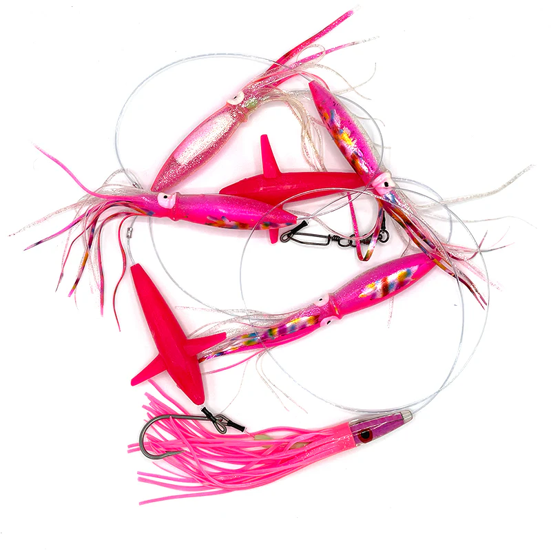 MagicTail 6" Bulb Squid Daisy Chain
