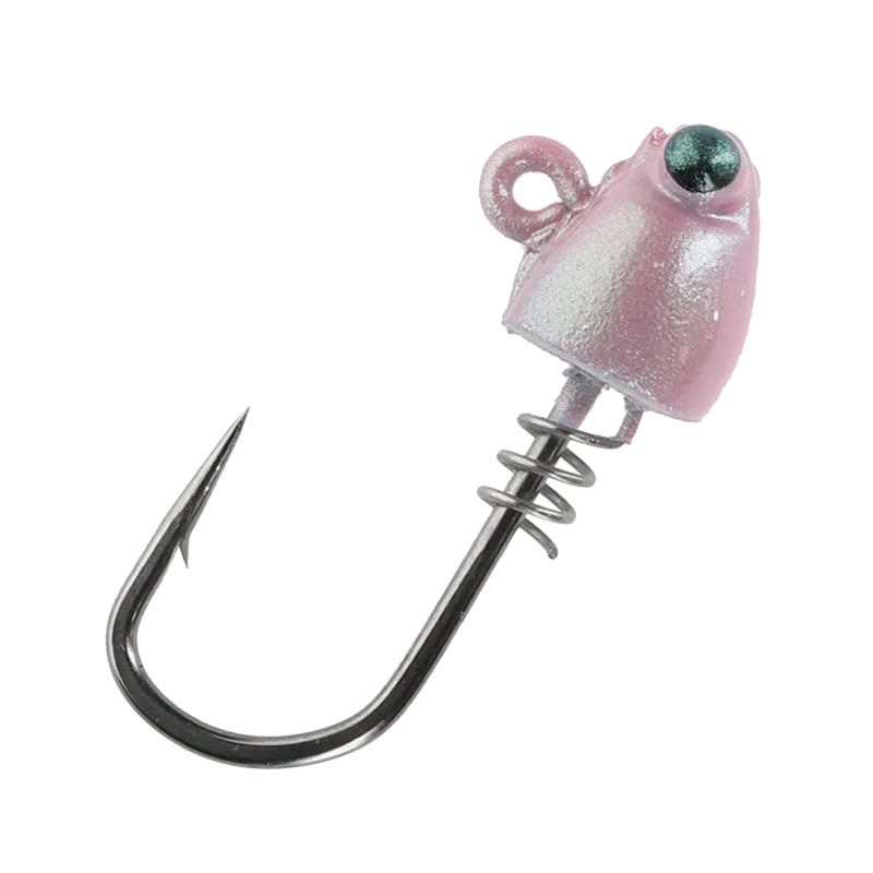 No Live Bait Needed 3" Shrimp Jig Heads
