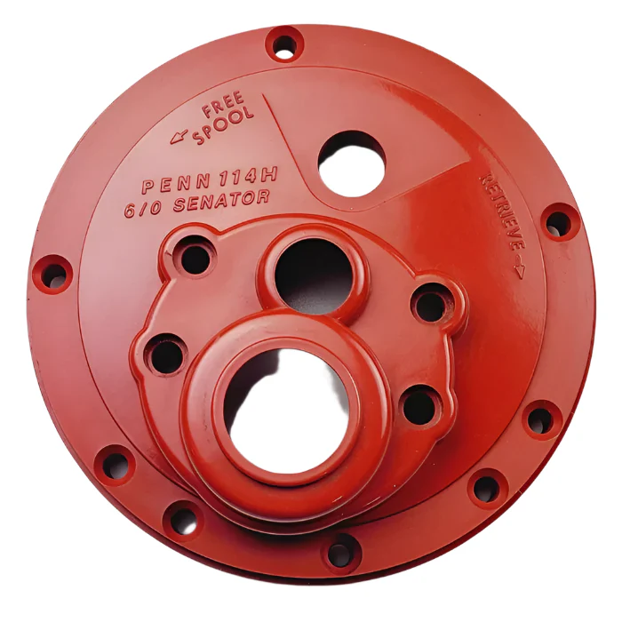 Penn Part 001 114H Sku#1180456 Handle Side Plate Red