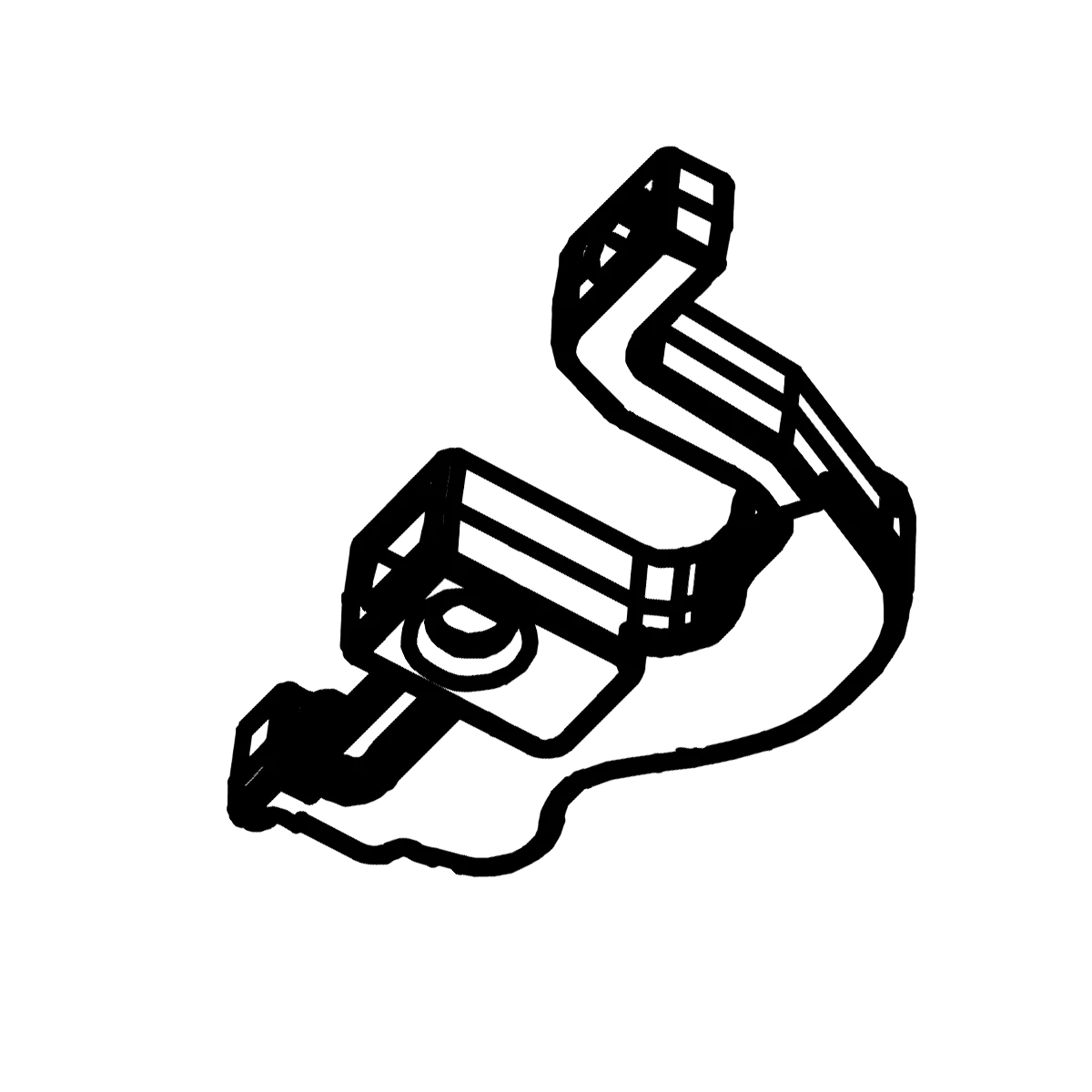 Penn Part 043 CLAII2000 SKU#1525156 Crosswind Block Slider