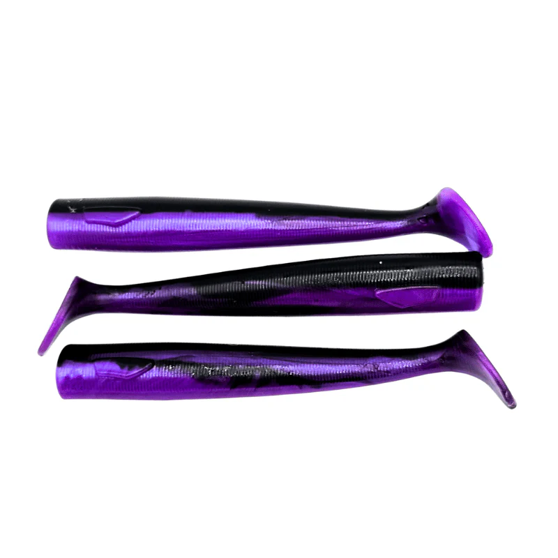 Rigatoni Tackle 7" Soft Plastic Paddle Tail (3pk)