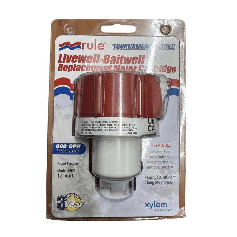 Rule 46DR Replacement Motor Cartridge for Tournament Series Pumps