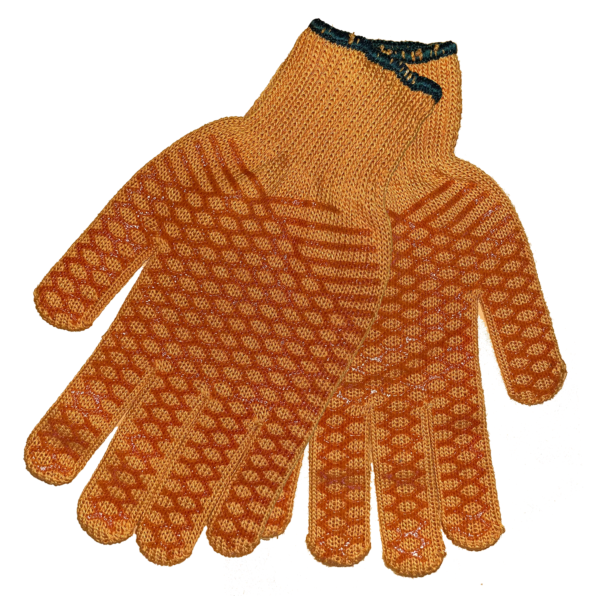 Sea Striker Men's Orange String Knit Glove