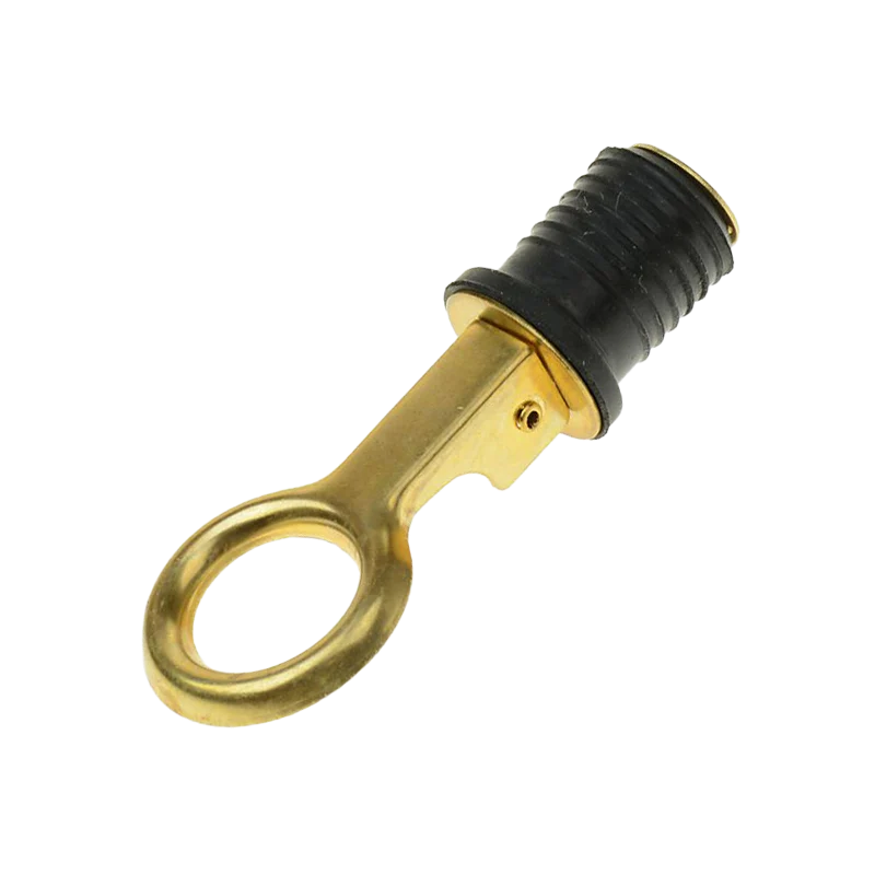 Shoreline Marine SL54843 Snap Drain Plug 1-1/4" Brass