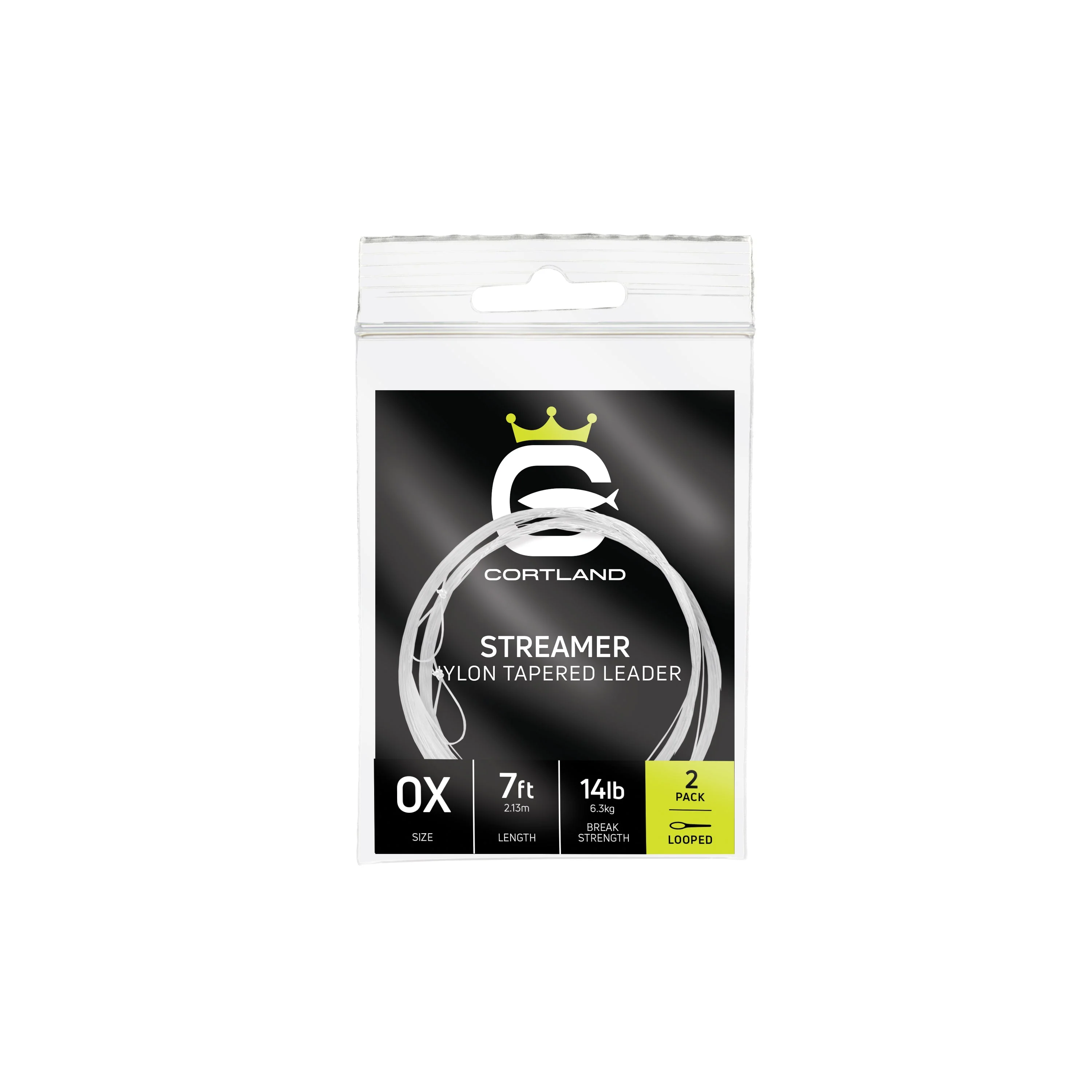 Cortland Streamer Nylon Tapered Leaders